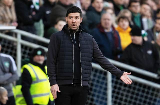 Liam Fox said his Dundee United team endured a tough afternoon against Celtic.