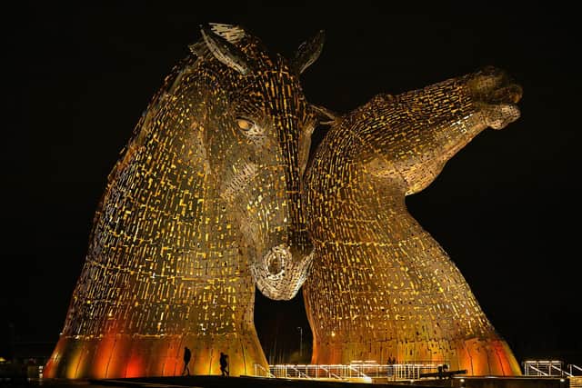 The Kelpies have generated some £85m for the local Falkirk economy over the past decade. PIC: (Photo by Jeff J Mitchell/Getty Images)