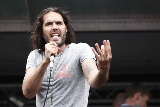 The Met Police said no arrests had yet been made as it confirmed a number of sex offence allegations had been made following reports about Russell Brand. Picture: Getty.