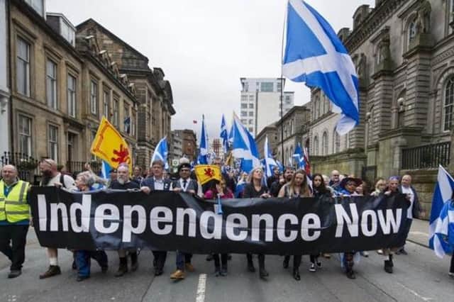 A majority of Scots back independence, the poll finds