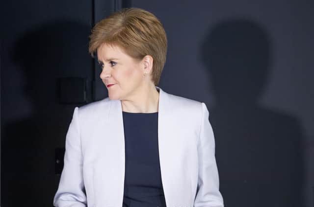 First Minister Nicola Sturgeon has defended the Scottish Government's record on care home deaths from coronavirus