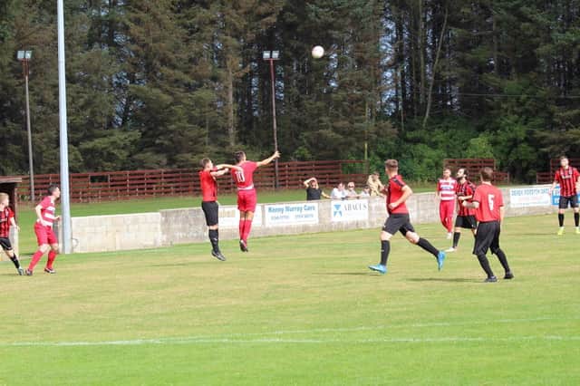 Longside were defated by Stoneyburn in the first round of the Scottish Junior cup. (Photo:John Duncan)