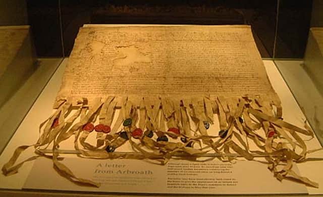 The Declaration of Arbroath.