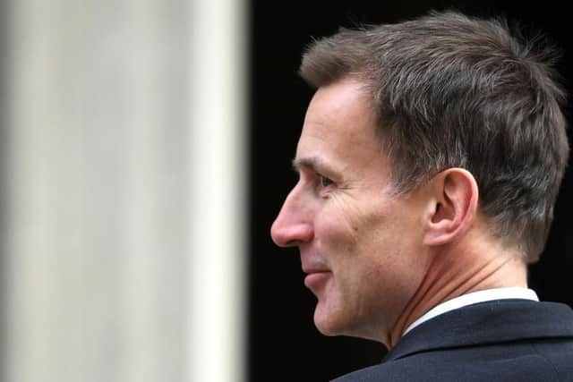 Former Health Secretary and current Foreign Secretary.