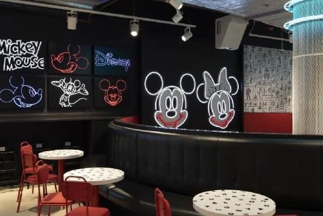 If you work up an appetite while shopping and walking around the five floors there are three food venues, including a Disney cafe.