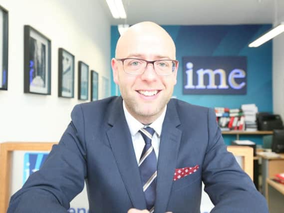 Iain Mercer is the managing director of fast-growing Edinburgh agency IME Property. Picture: Contributed