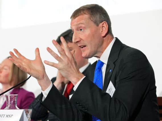 Tavish Scott says the figures show the "material threat" posed by Brexit