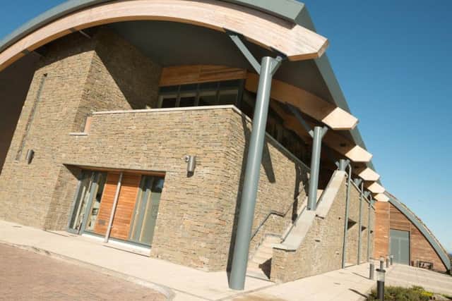 The family business says its customers include private clients, housebuilders, construction companies and the public sector. Here its stone can be seen at St Andrews Links. Picture: Contributed