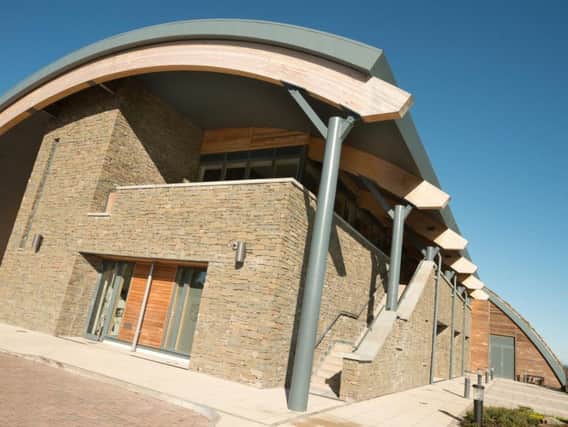 The family business says its customers include private clients, housebuilders, construction companies and the public sector. Here its stone can be seen at St Andrews Links. Picture: Contributed