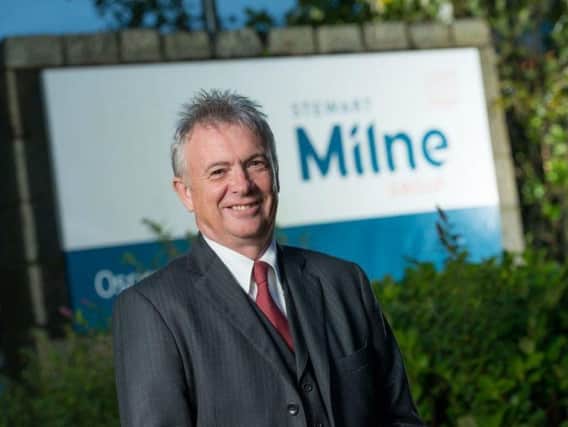 Glenn Allison, chief executive of Stewart Milne Group. Picture: Contributed
