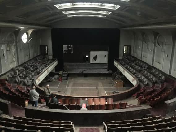 Artists are already bringing the former Leith Theatre building back to life for the first time in almost 30 years.
