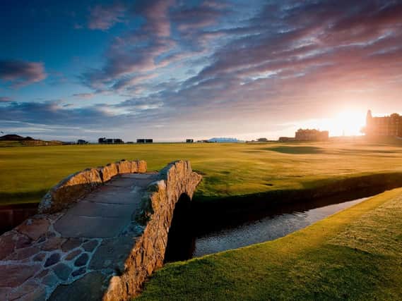 The 18th at the Old Course in St Andrews has been named the nation's favourite golf hole.