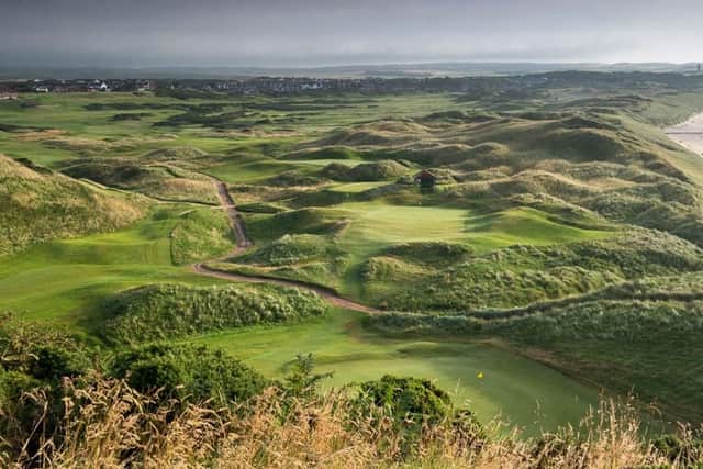 Golfers say the 9th at Cruden Bay offers the best view on a course anywhere in the country.