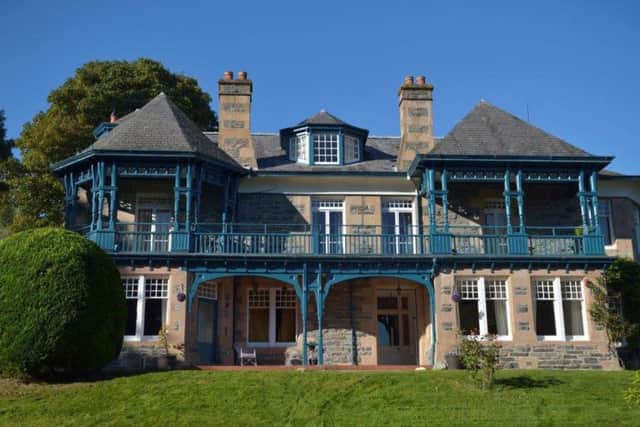 Dunraven Lodge in Strathpeffer has been put up for sale.
