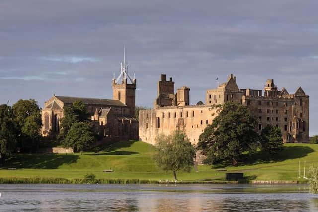 Linlithgow Castle (pictured) is situated just four miles from Blackness Castle