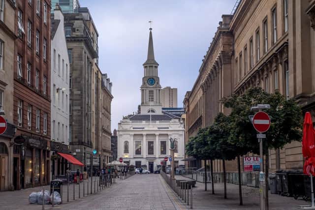 Hutchesons restaurant is set within an impressive building in the heart of Glasgows vibrant merchant city. It features a club lounge, restaurant and a private dining room, spread over three floors.