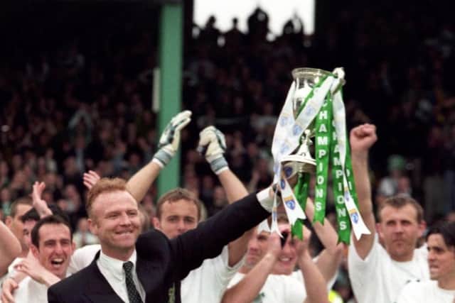 Took Hibs back to the top flight, into Europe and the Scottish Cup final. Won 77 games in 164, with 42 draws and 45 defeats giving him a 46.95% win rate