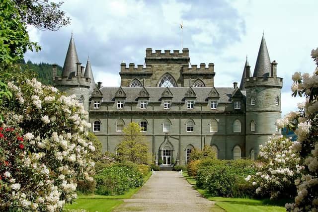 Inveraray's setting above Loch Fyne is idyllic, but the Argyll castle is reputedly the haunting of several ghosts. A young Irish harpist murdered in the 17th century reportedly stalks guests in the MacArthur room.