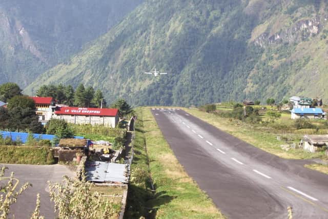 A spectacular, if sometimes nail-biting 40 minute flight from Kathmandu takes you right into the high Himalayan mountains. And if the weather is good, you may even be rewarded with a view of Everest.