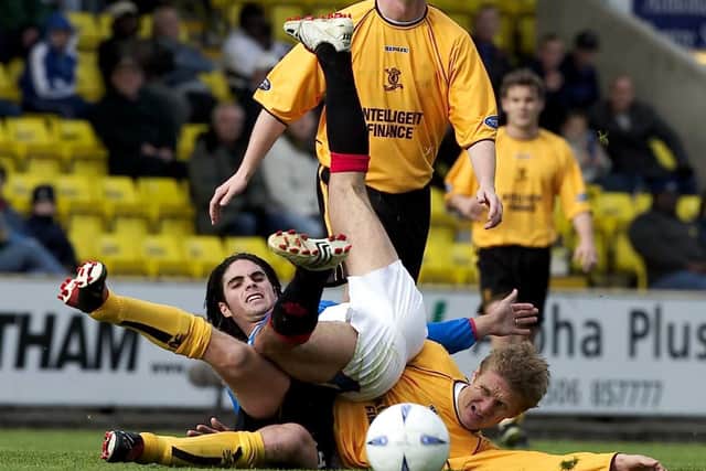 Almondvale Park' record attendance came during a league fixture with Rangers in 2001
