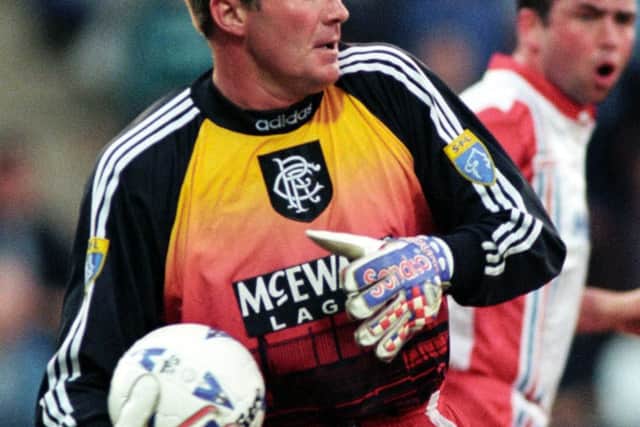 Sold for: 72. Goalkeeper tops in the 90s were certainly eye-catching. This 96/97 strip recently sold for 72