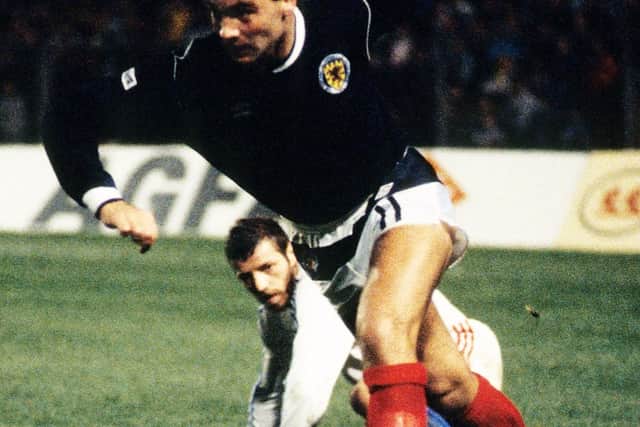 Sold for: 148.56. This archetypal Scottish kit from the late-eighties is sought after by some Scottish collectors.