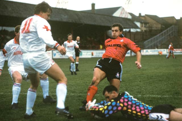 Airdrie ended their 102-year stay at Broomfield Park when they sold the site to supermarket chain Safeway in 1994