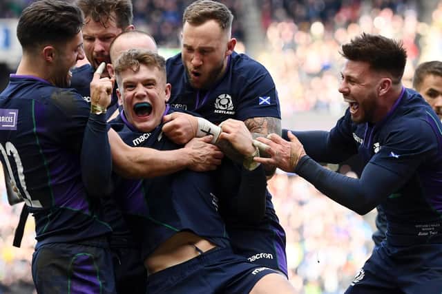 Fairytale stuff for the 21-year-old, who scored try against Wales on his first start and home debut then grabbed two at Twickenham. Could he be our answer to Shane Williams?