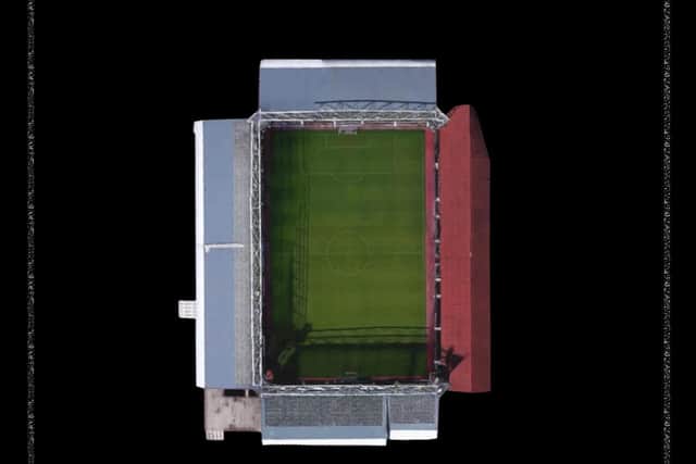 Tynecastle Park (before renovation)