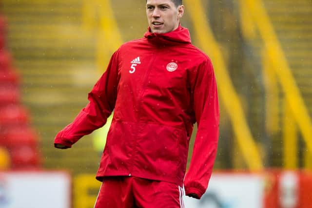 One of few Aberdeen players who gets pass marks. Backs against the wall job for the majority.