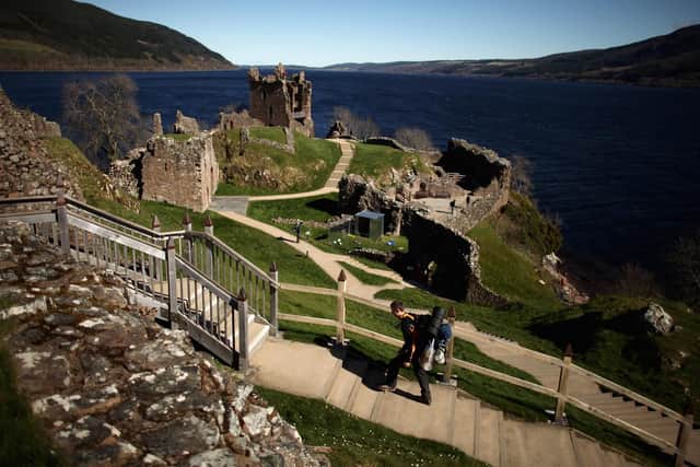Urquhart Castle is situated on the banks of Loch Ness, one of Scotland's most iconic locations (Image: Getty Images)