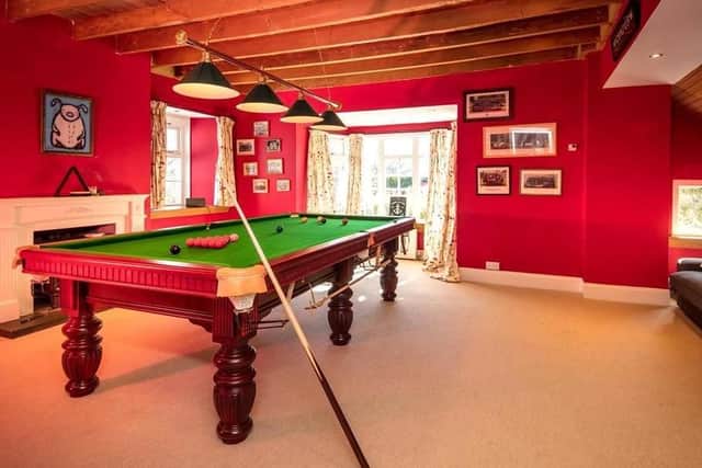 Kids' of all ages will enjoy this games room.