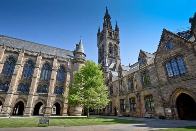 Glasgow jumps six places to 18th in the UK, meaning Scotlands top three universities all appear in the top 20 of the British league table.