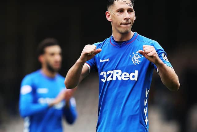 The Croatian has featured 16 times in Rangers' league campaign.