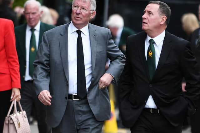 Former Manchester United manager Sir Alex Ferguson.