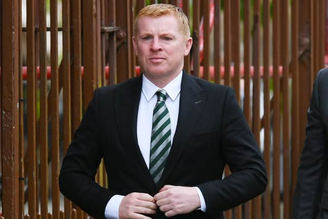 Current Celtic manager Neil Lennon.