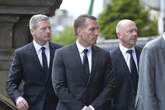 Former Celtic manager Brendan Rogers