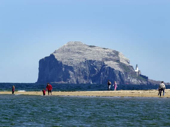Bass Rock in North Berwick.