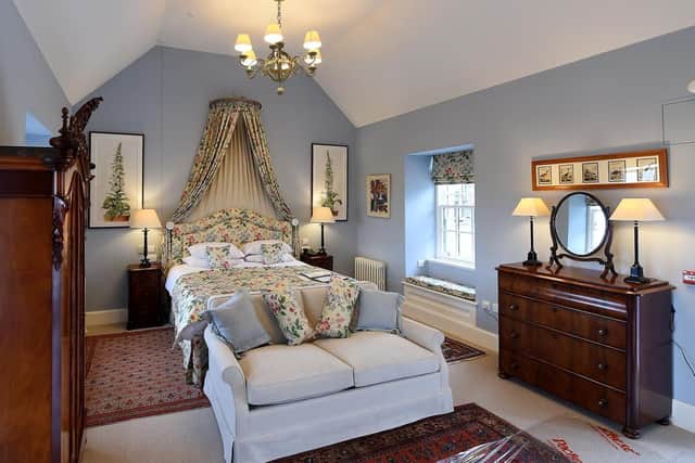 The Granary Accommodation, which was opened by The Prince of Wales, known as the Duke of Rothesay while in Scotland, during his visit to the Castle of Mey in Caithness.