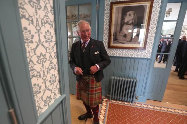 The Granary Accommodation, which was opened by The Prince of Wales, known as the Duke of Rothesay while in Scotland, during his visit to the Castle of Mey in Caithness.