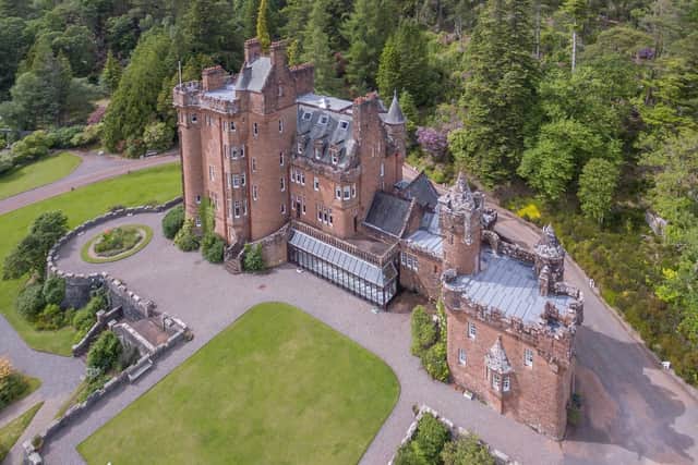 The castle, dating back to 1902, is a five story mansion. Featuring 16 bedroom suites, staff accommodation, boathouse and jetty, plus much more, who wouldn't want to live out their fairy tale dreams here? Offers over 3,750,000