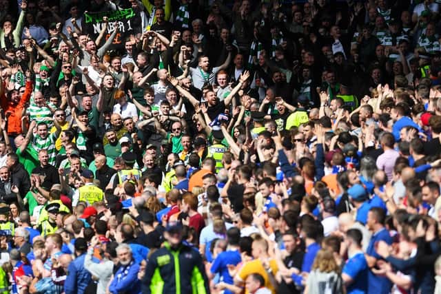 Once again fans let themselves down this season. Sections of the Rangers support directed chants of sad Fenian b*****d towards Celtic boss Neil Lennon.