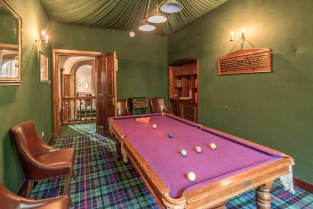 This games room will keep kids and adults entertained.