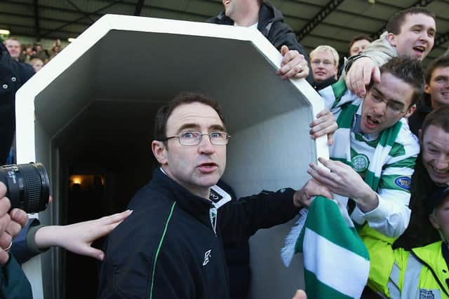 Where does ex-Celtic manager Martin O'Neill rank?