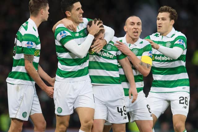 Celtic picked up their first silverware under Brendan Rodgers, sweeping aside Aberdeen 3-0 in the final.