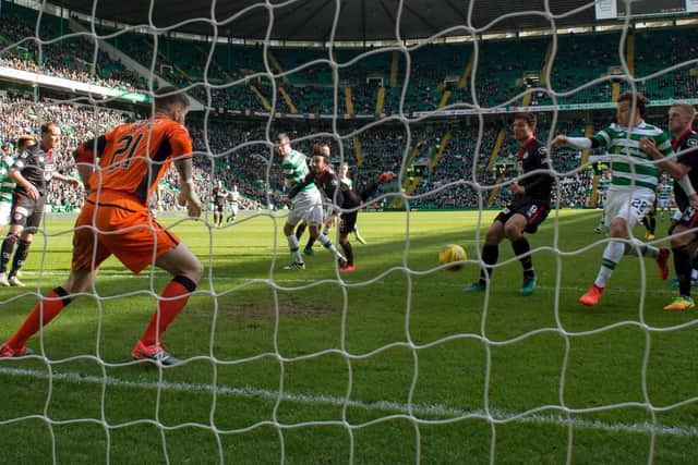 A 4-1 win over the Buddies saw Celtic progress to the semi final against Rangers.