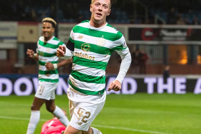 Callum McGregor was on the scoresheet as Celtic breezed past Dundee and into the semis.
