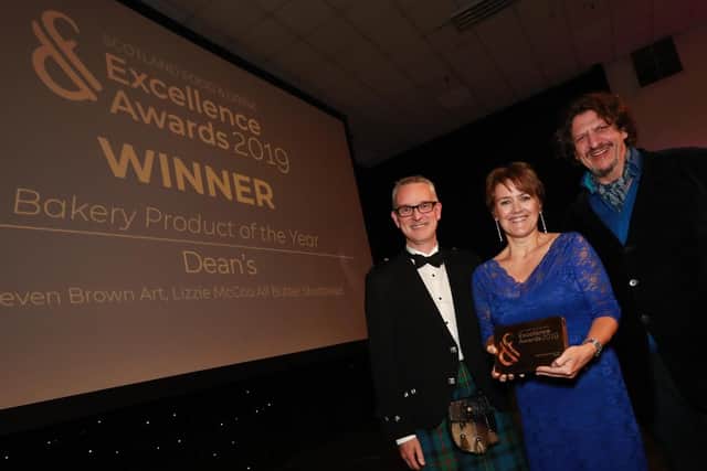 Dean's picked up the bakery product of the year award for their Lizzie McCoo All Butter Shortbread.