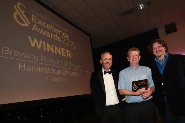 Harviestoun Brewery took home the crown for their Ola Dubh 12 while Aberdeenshire's Six Degrees North received a highly commended for their Omnium.