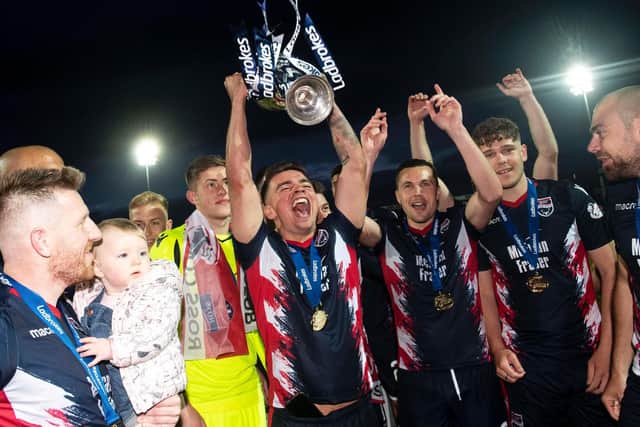 The Dingwall side return to the Premiership as Championship winners.